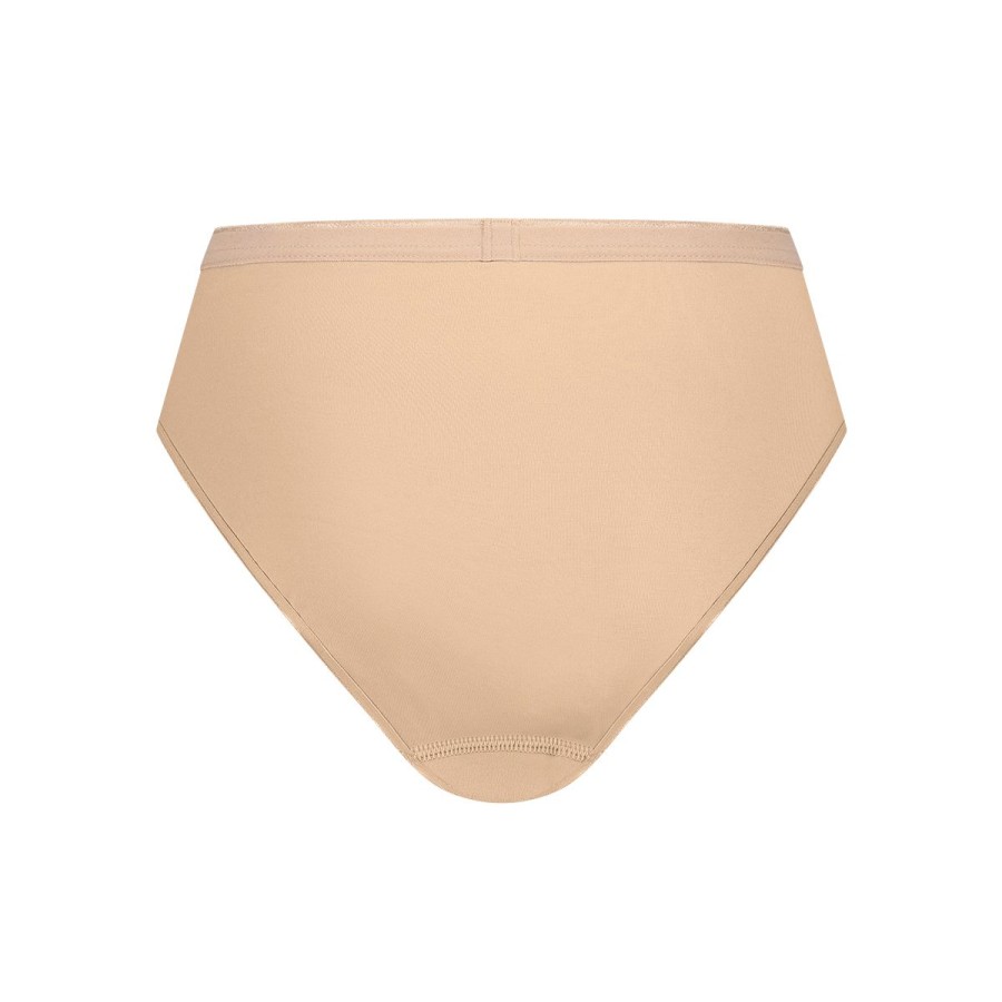 Dames Tencate Dames Slips | High Leg Shape Beige