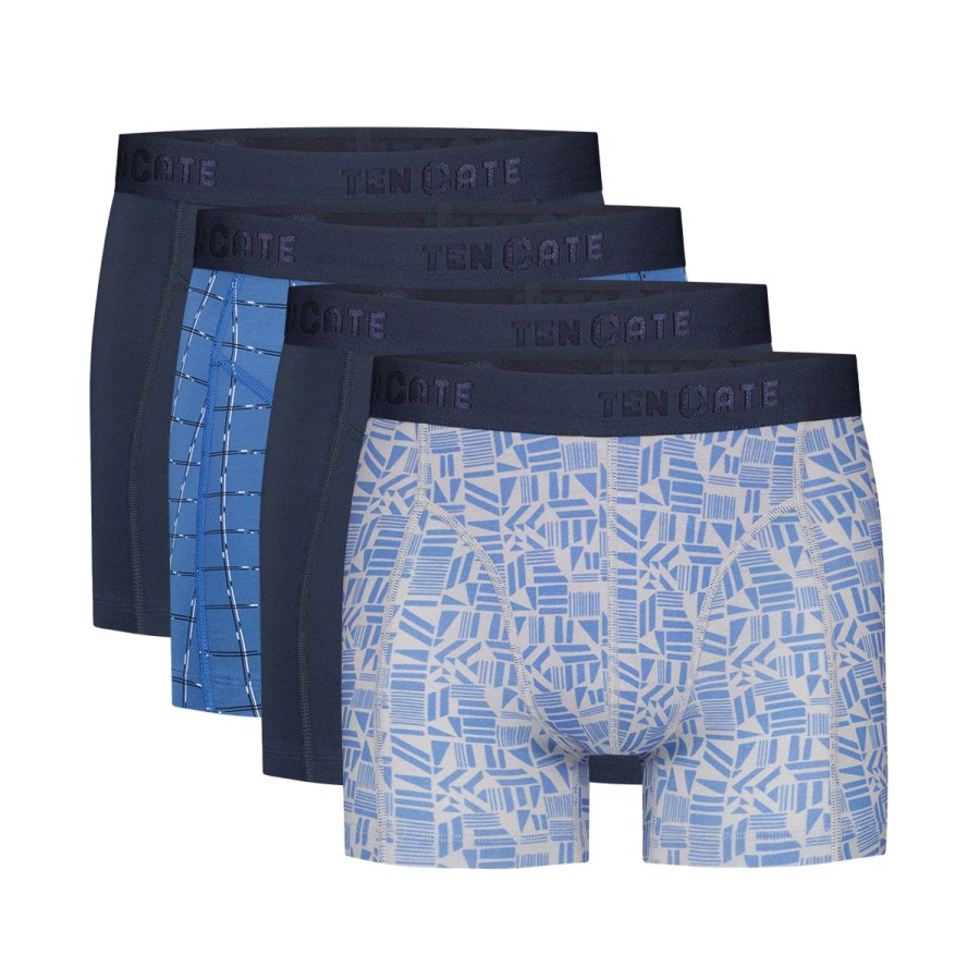 Heren Tencate Heren Onderbroeken | Shorts Navy Blue Pack