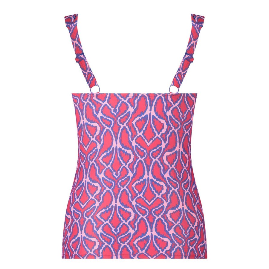 Dames Tencate Tankini'S | Twisted Bikini Top Ikat