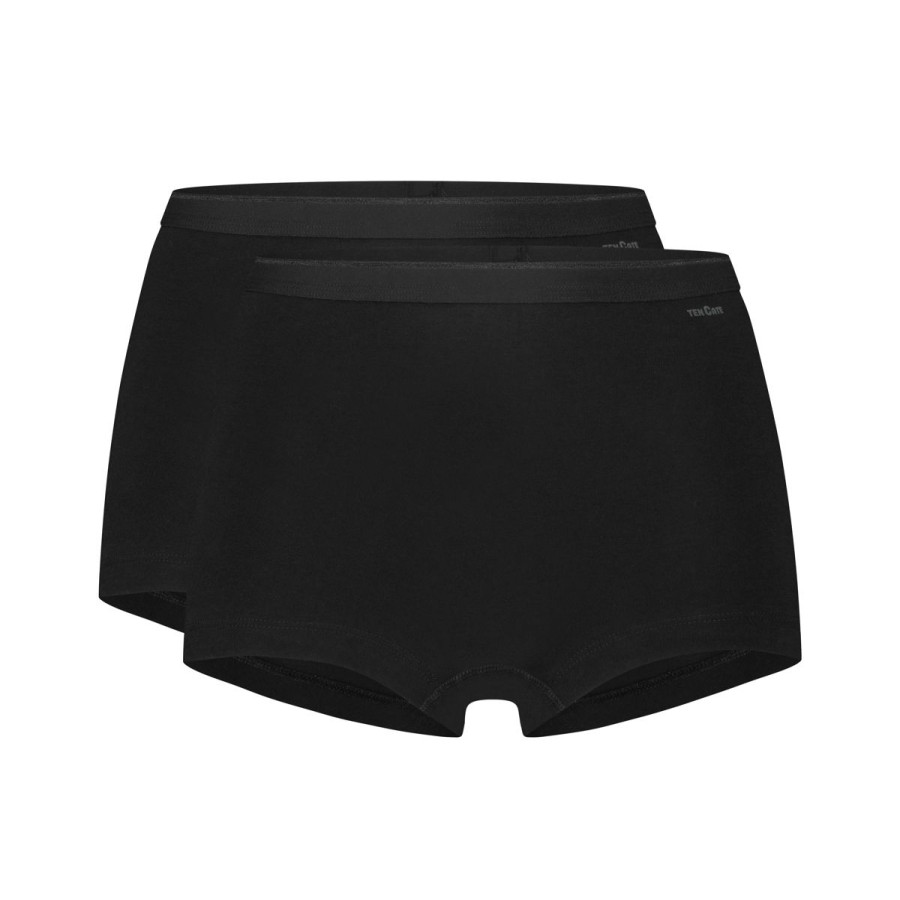 Dames Tencate Dames Slips | Shorts Zwart 2 Pack