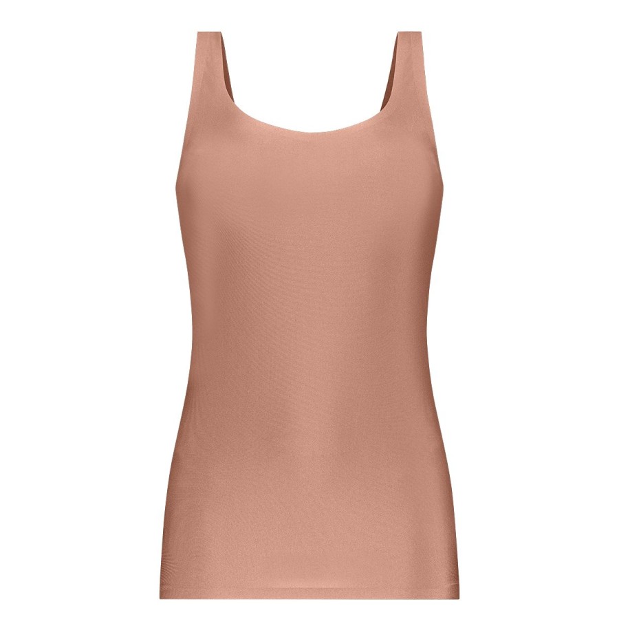 Dames Tencate Dames Tops | Singlet 2-Way Pink Nut