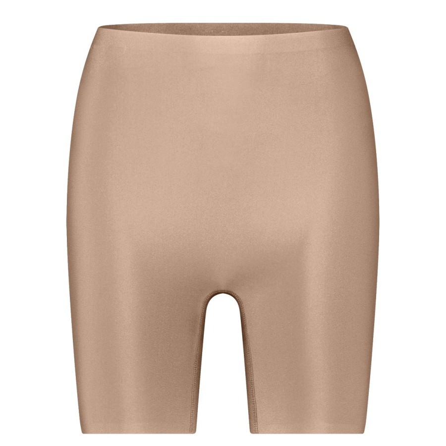 Dames Tencate Dames Slips | High Waist Long Shorts Walnut