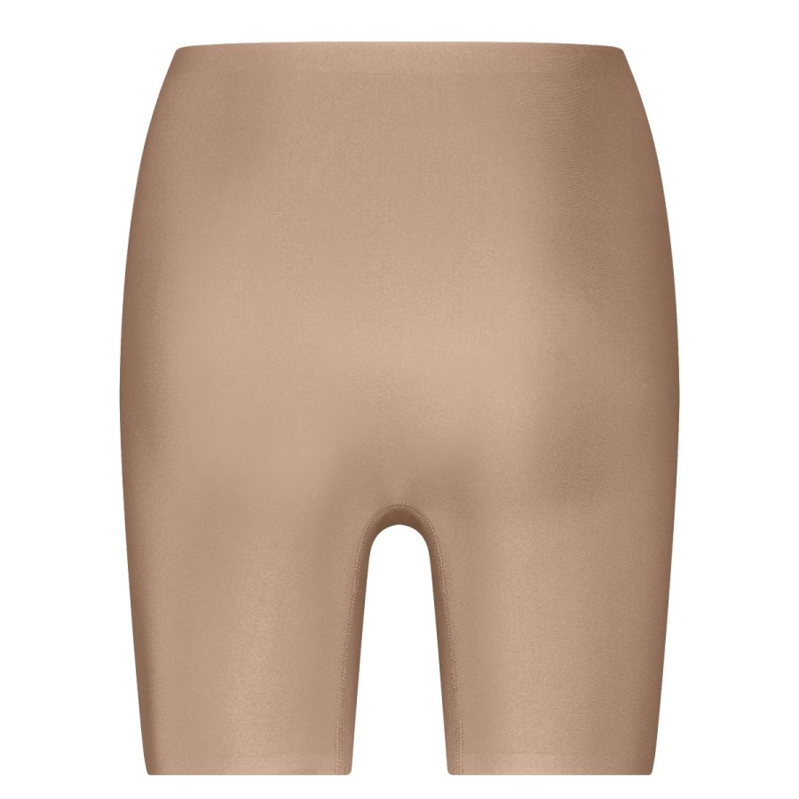 Dames Tencate Dames Slips | High Waist Long Shorts Walnut