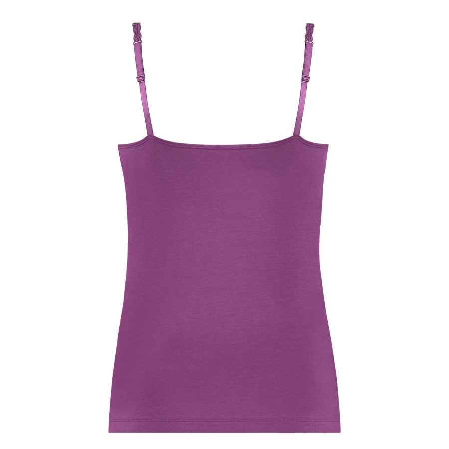 Dames Tencate Dames Tops | Spaghetti Top Lace Purple