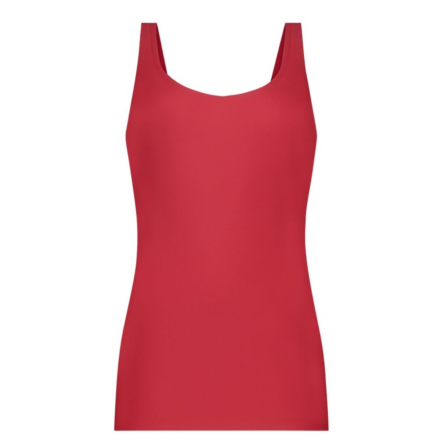 Dames Tencate Dames Tops | Singlet 2-Way Rood