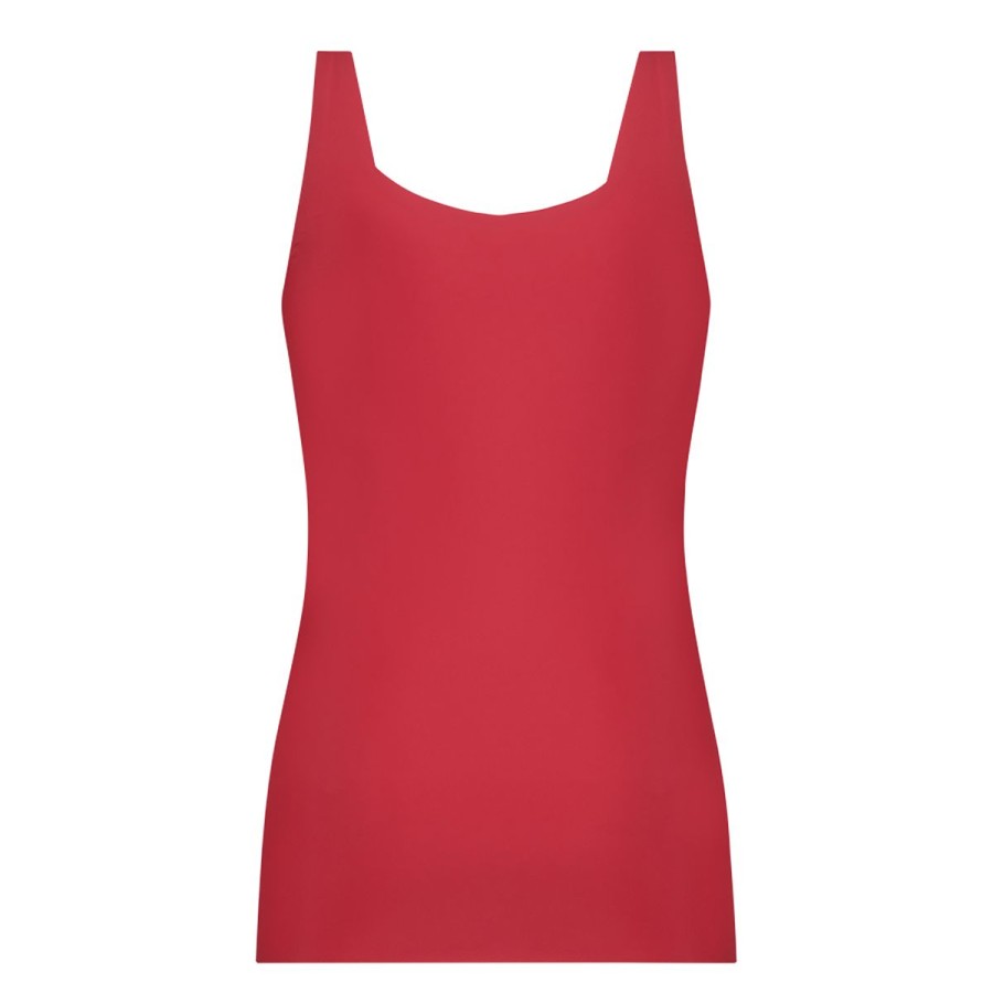 Dames Tencate Dames Tops | Singlet 2-Way Rood